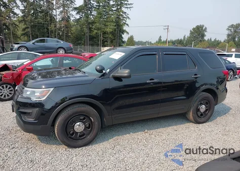 2018 Ford Police Interceptor from USA, damaged, VIN 1FM5K8AR1JGC76283